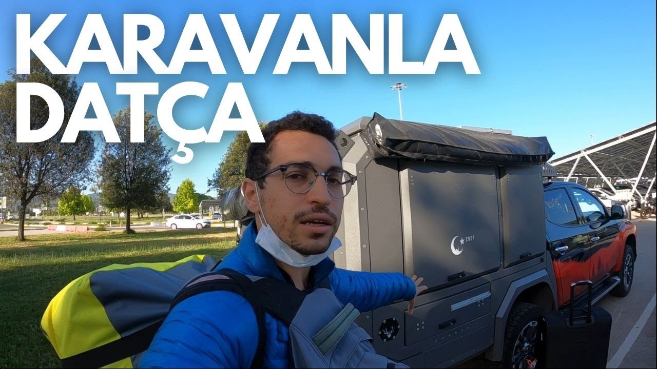 KARAVAN KİRALAYIP DATÇA'YA GİTTİM - Ücretsiz Datça Kamp Alanları 1