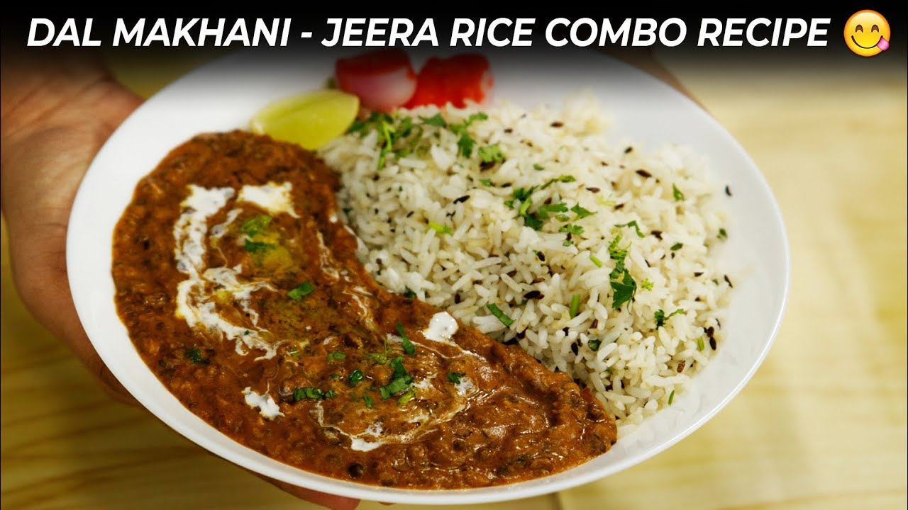 Dal Makhani - Jeera Rice Combo Recipe Swiggy Zomato Style - CookingShooking