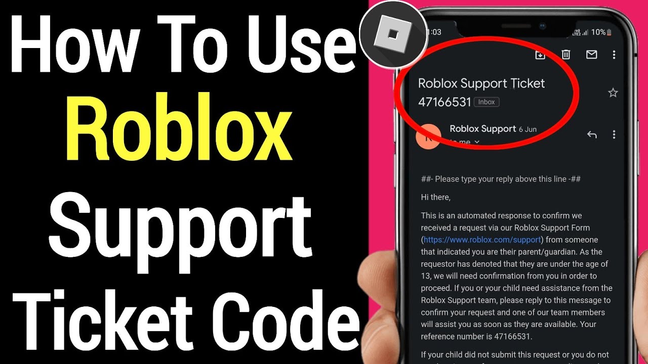 How to Use Roblox Support Ticket | What To Do With Roblox Support Ticket