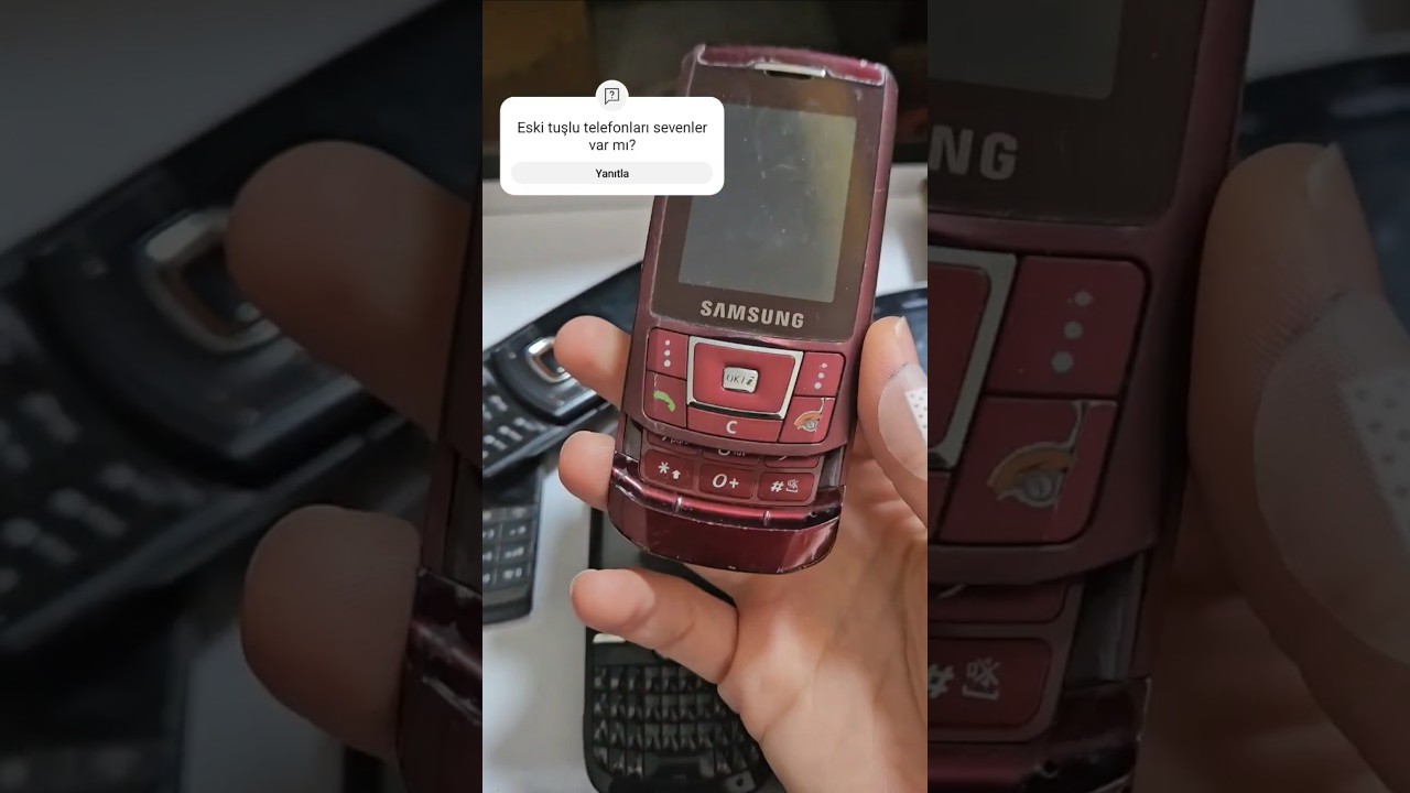 Tuşlu telefonlar serisi 2  reklam değil