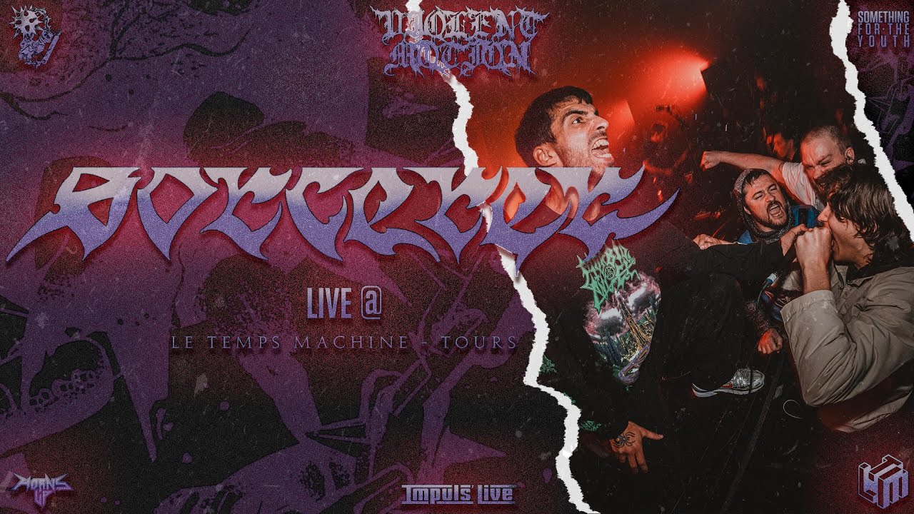 SORCERER - LIVE @LE TEMPS MACHINE - TOURS - 4K - [FULL SET - MULTI CAM] 22/10/2024