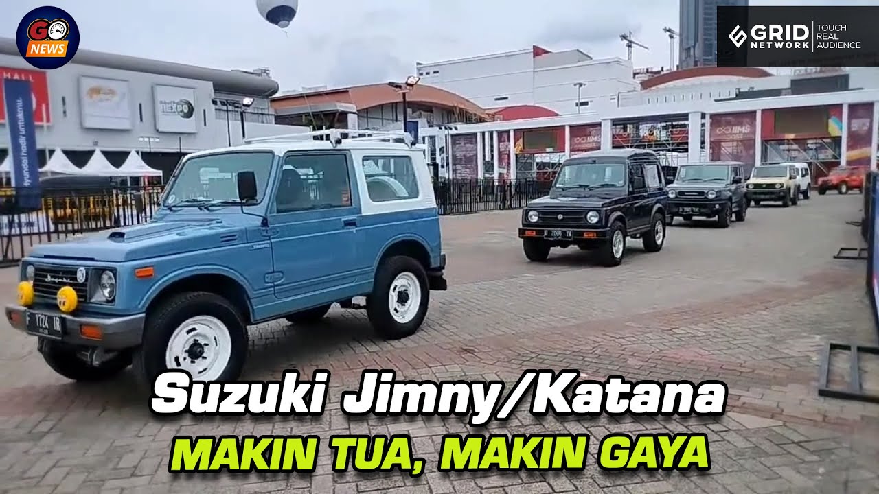 Parade Suzuki Jimny/Katana di IIMS 2023, Makin Tua Makin Gaya | GridOto News