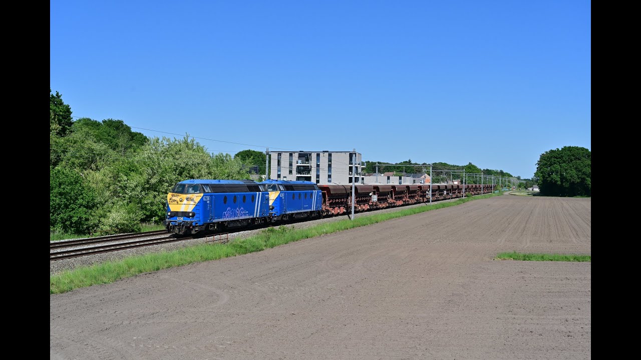 Infrabel HLD 6236 + 6285 + tremels @ Nijlen