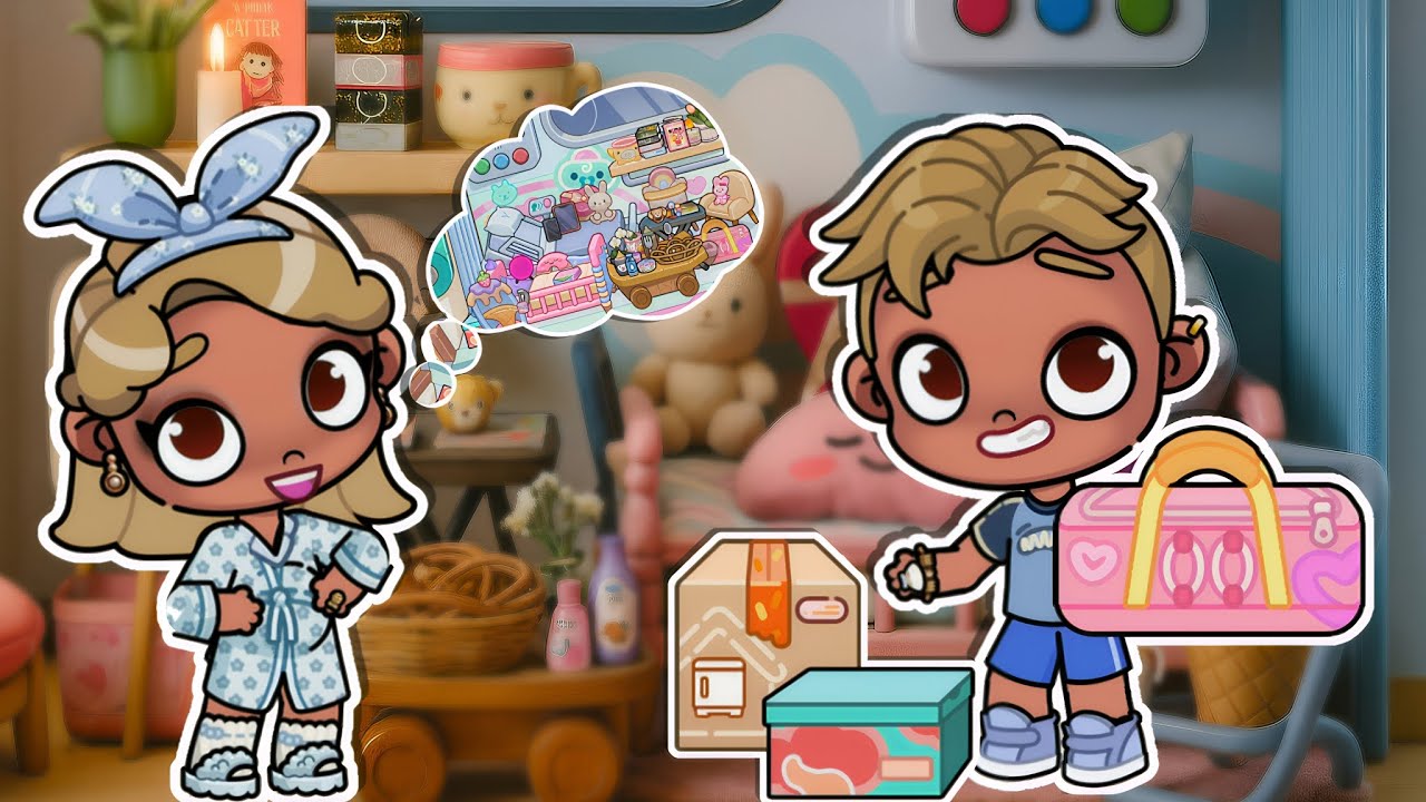 🎀Собираю сумку в роддом 👜💖 | Еду в роддом и распаковываю вещи в Avatar World👶✨