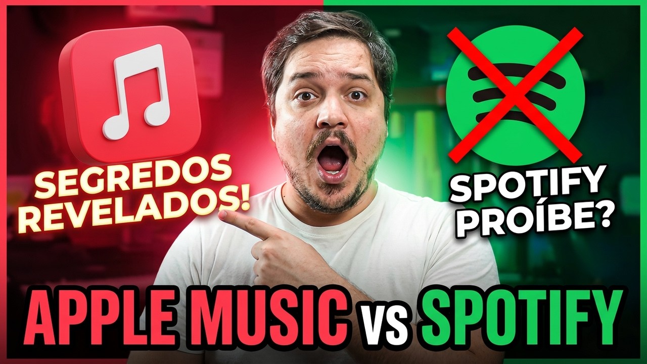 SEGREDOS do Apple Music que o Spotify NÃO QUER que Você Saiba