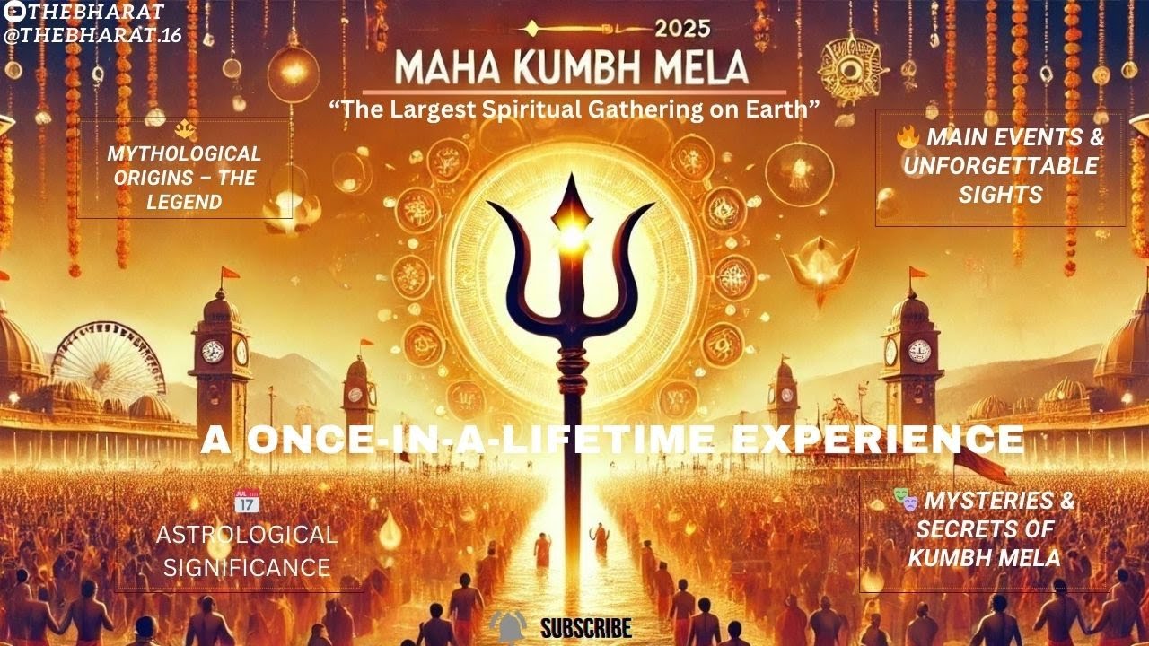 🌍🔱 Maha Kumbh Mela &ndash; The Largest Religious Gathering in the World! 🌊✨