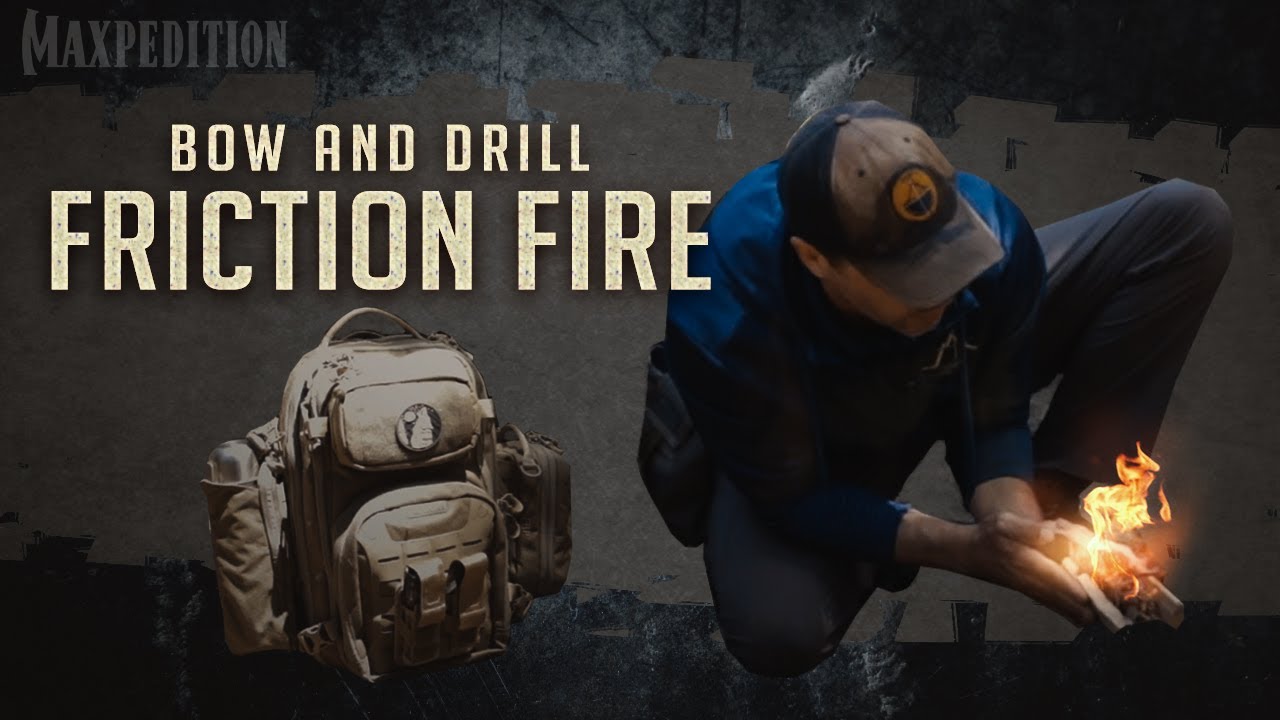Maxpedition Survival Tips: Bow & Drill Friction Fire