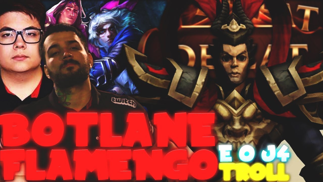 NEM A BOTLANE DO FLAMENGO CARREGA ISSO! (DUO ESA) - Rexpeita a Stream #100
