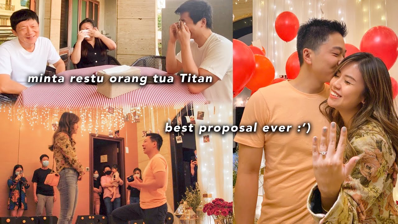 SWEETEST PROPOSAL EVER!! | Persiapan Surprise, Dilamar Di Tengah Pandemi, Minta Restu
