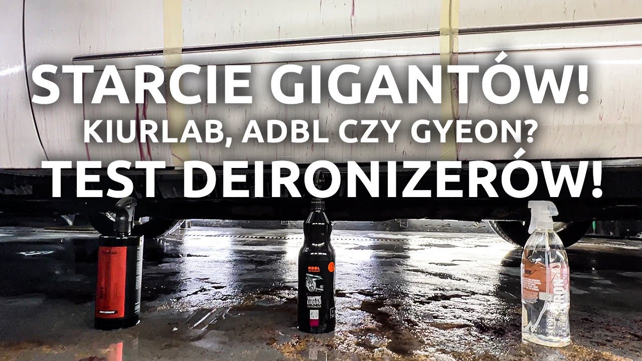 TEST DEIRONIZERÓW: RH+, Vampire Liquid czy Iron? | Test produktów