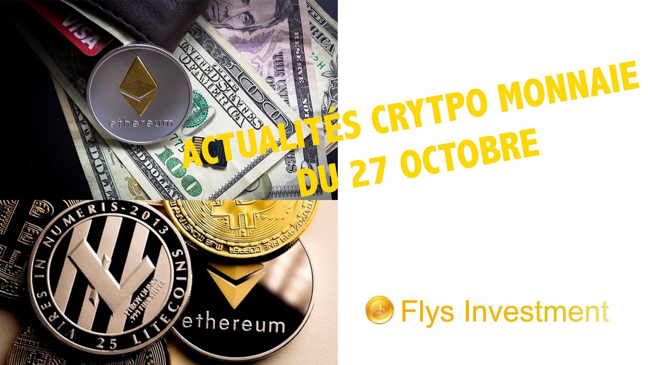 Actualit&eacute;s sur les Crypto monnaies 27 Octobre : +900% pour le Flexacoin !