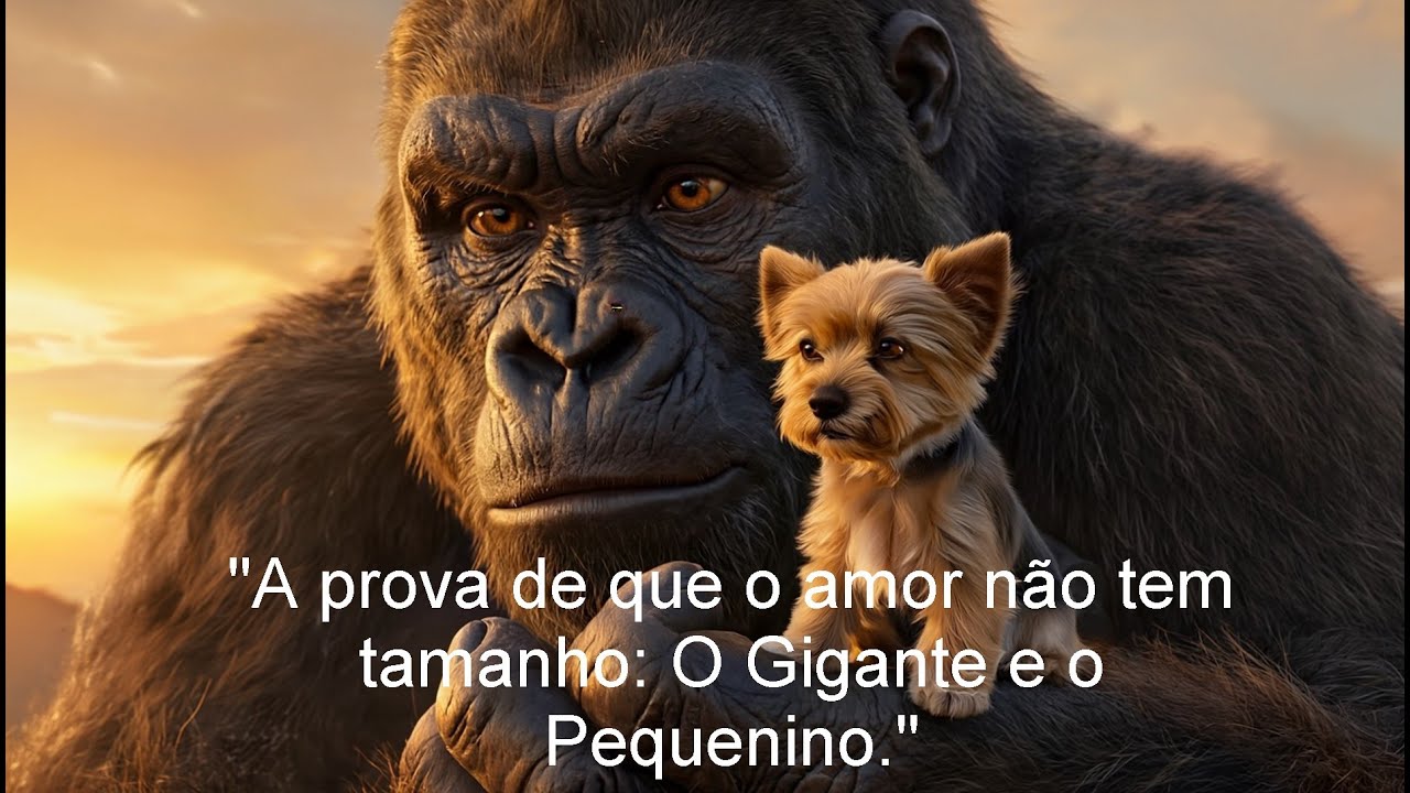 A PROVA QUE O AMOR NÃO TEM TAMANHO!