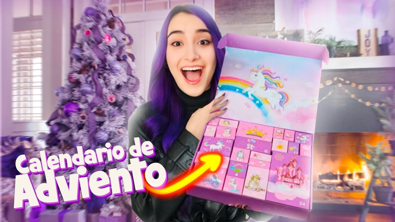 ENCONTRE EL *CALENDARIO DE ADVIENTO* MÁS MORADO🎁💜 DE TODOS!!