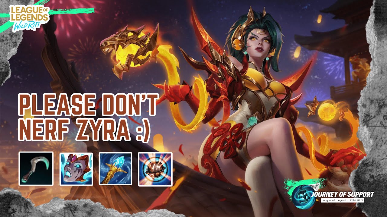 Please Don't Nerf Zyra :) | League of Legends : Wild Rift