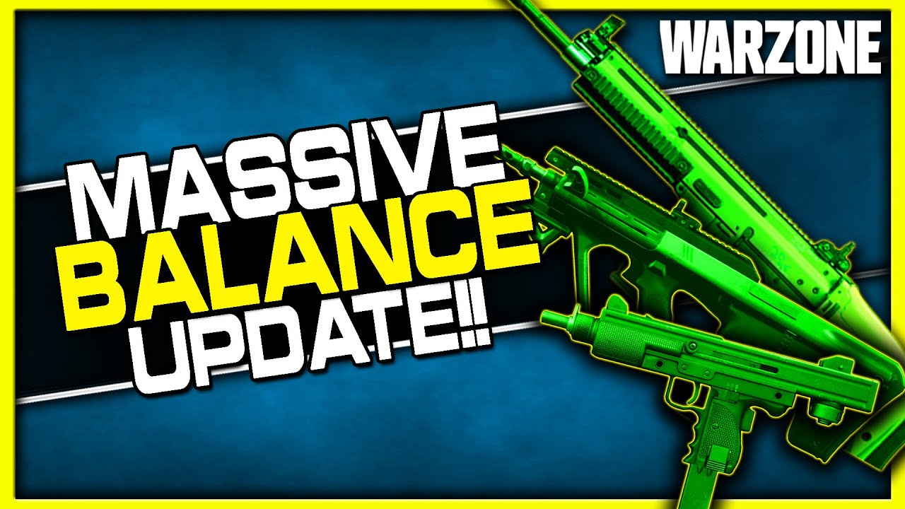 Massive Warzone Balance Update! | (SCAR, Milano, AUG, AMAX, Barrels & Much more!)