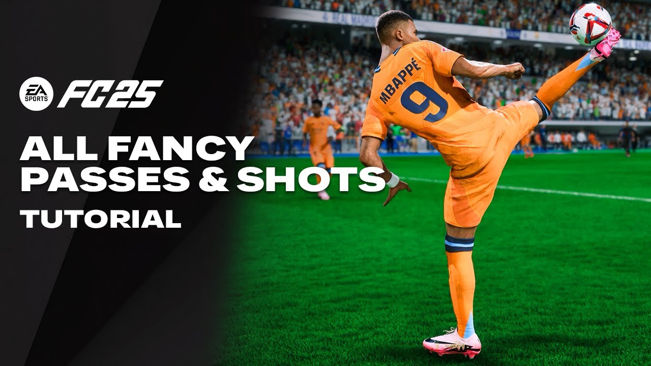 FC 25 | ALL FANCY PASSES & SHOTS TUTORIAL | Xbox & Playstation