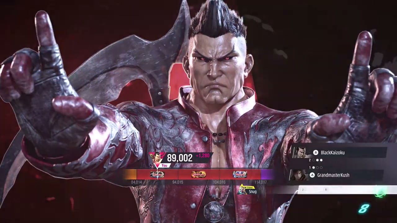 Tekken 8 just some rank matches. 2/10/26