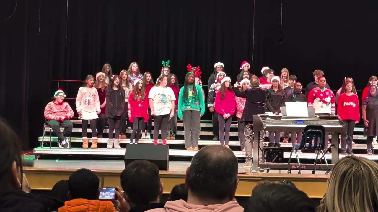 Davis Jr high choir Christmas Time