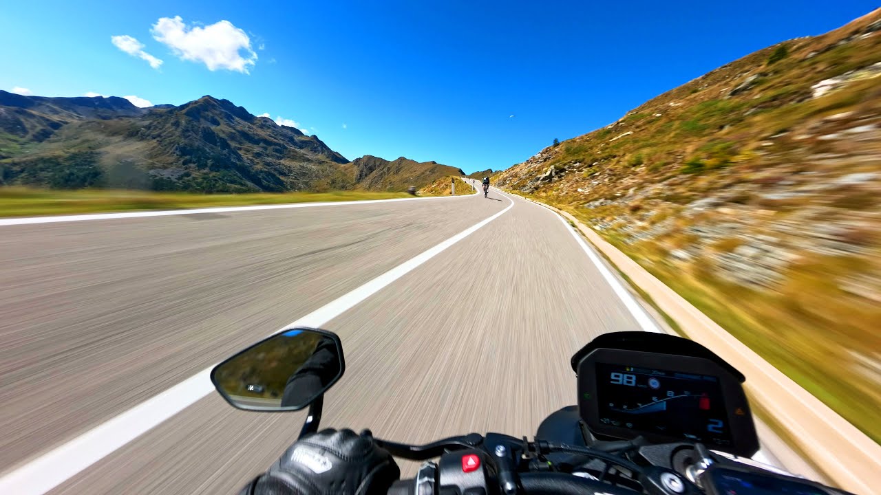 Passo San Marco | Motorcycle POV Ride | BMW S1000R [RAW] | Lombardy, Italy