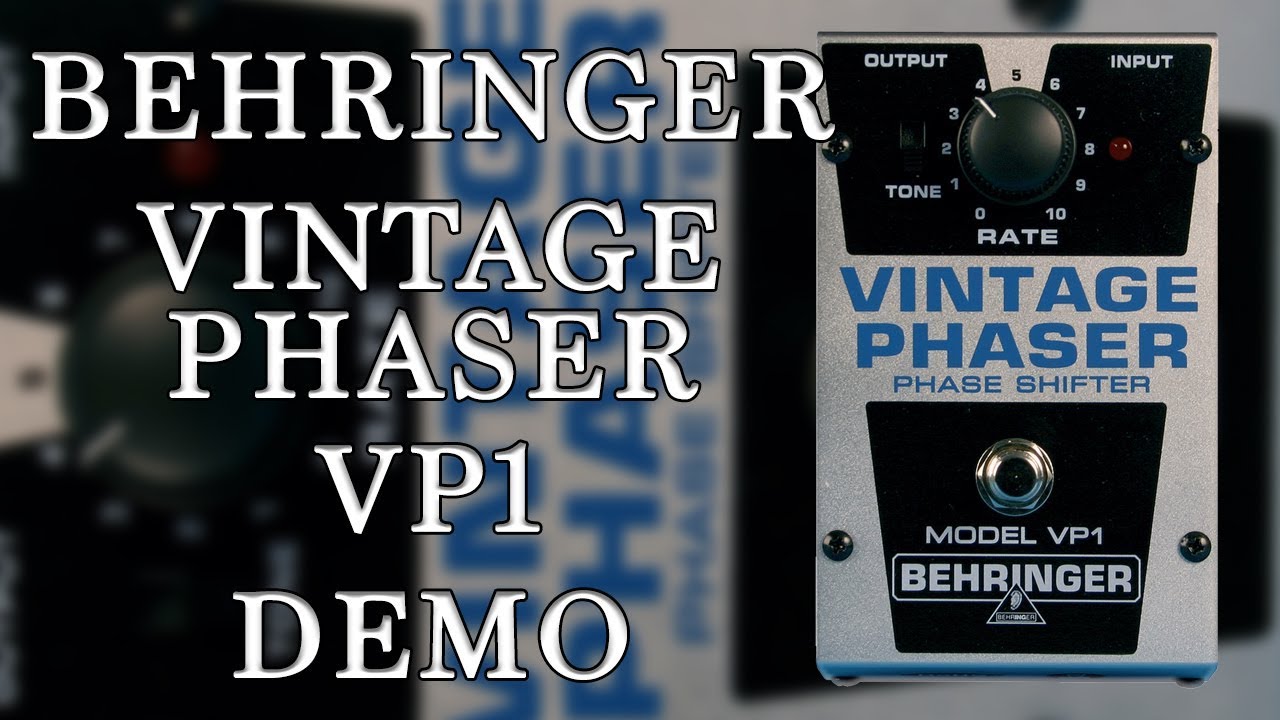 Behringer - Vintage Phaser VP1 - Demo