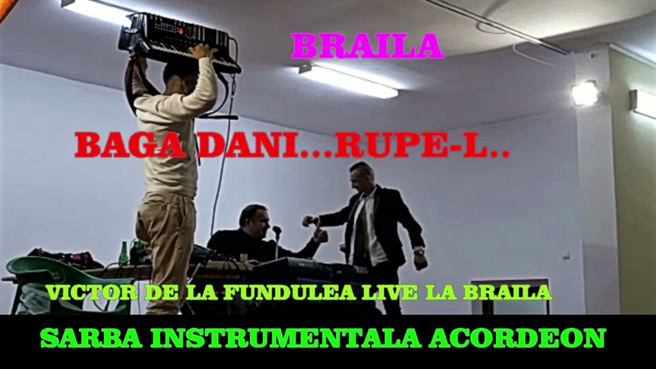 CEA MAI FRUMOASA SARBA INSTRUMENTALA🔸️ACORDEON🔸️2023🔸️BRAILA🔸️ANDREI VALENTIN🔸️VICTOR DE LA FUNDULEA