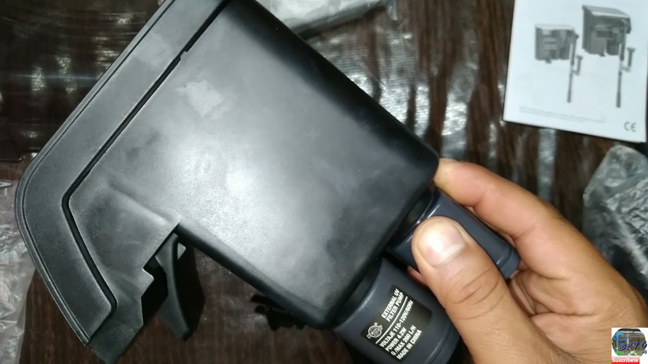 Filtro de cascada ecopet con lámpara uv Art. 4380 marca AQUA-KRIL