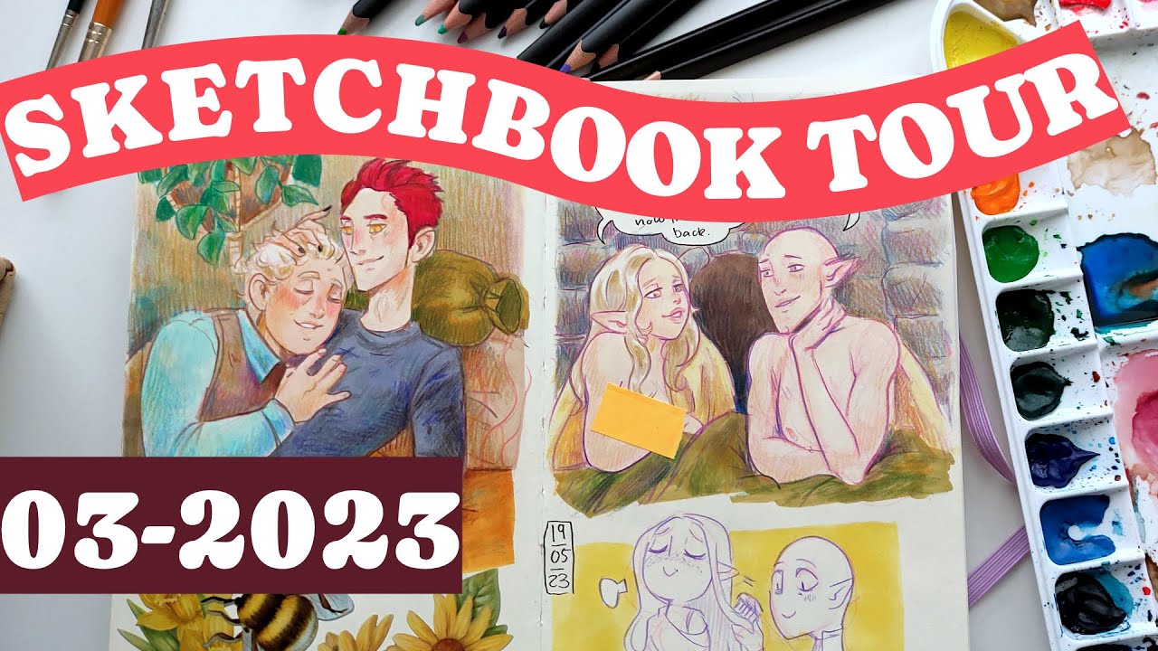 Sketchbook Tour 03 2023