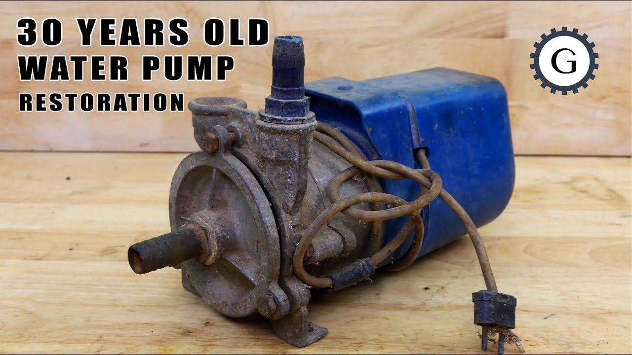 30 Years Old Water Pump Restoration | 1989 Water Pump