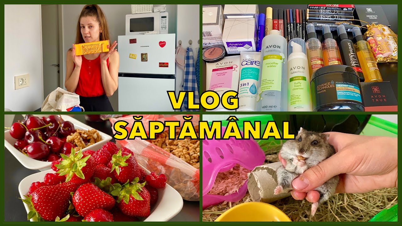 VLOG SAPTAMANAL: MUUUUULTE PRODUSE COSMETICE - RAIUL MEU | CUMPARATURI | AM SLABIT PANA LA 37 KG?