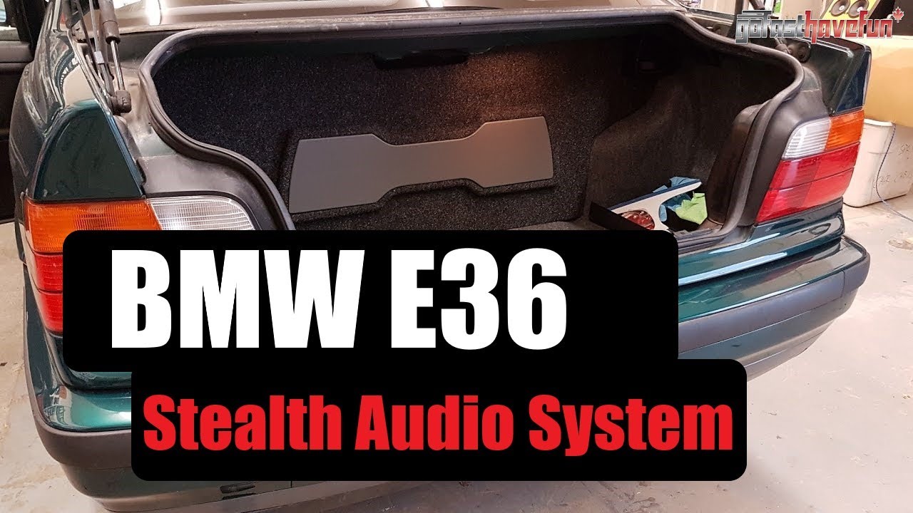 Builds: 318i/ E36 Stealth Audio System | AnthonyJ350