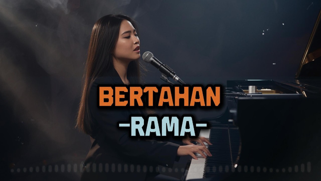 BERTAHAN - RAMA  | VIDEO LYRIC BY LAGU LAGI