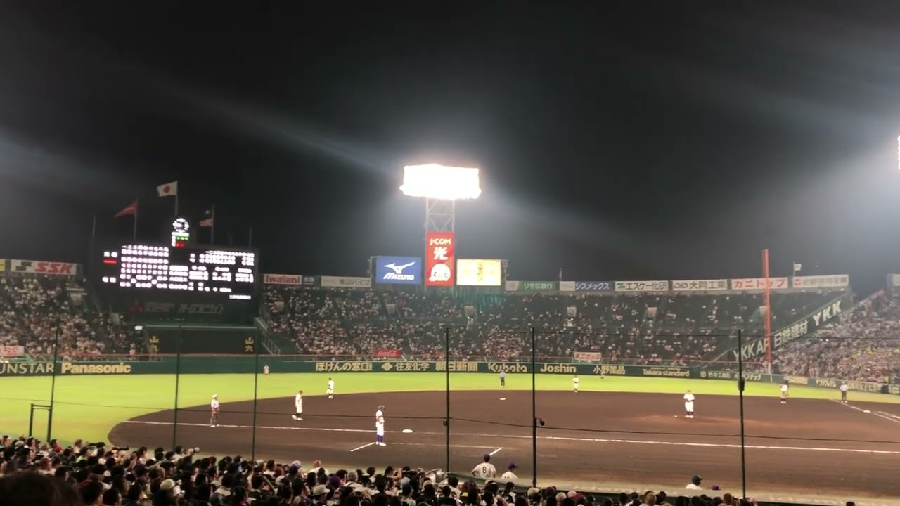 最終回天理の追い上げと観客も参加【ワッショイ！】天理高校応援歌 甲子園