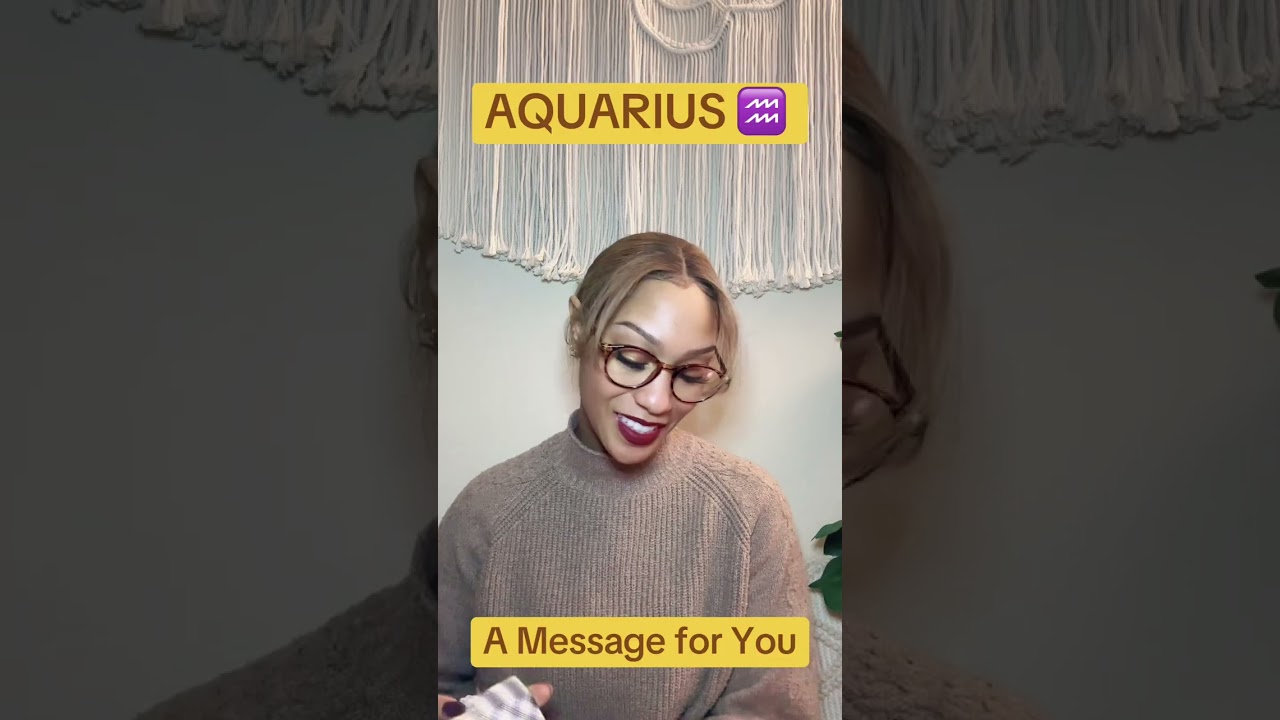 AQUARIUS TAROT READING | A Message for You | #tarot #tarotreading #aquarius 