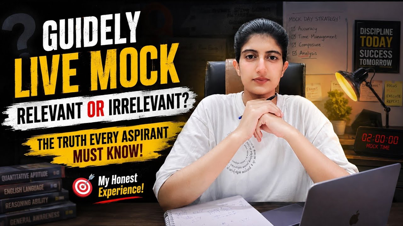 Guidely Live Mock: Relevant or Irrelevant for SBI PO? 🤔❌✅