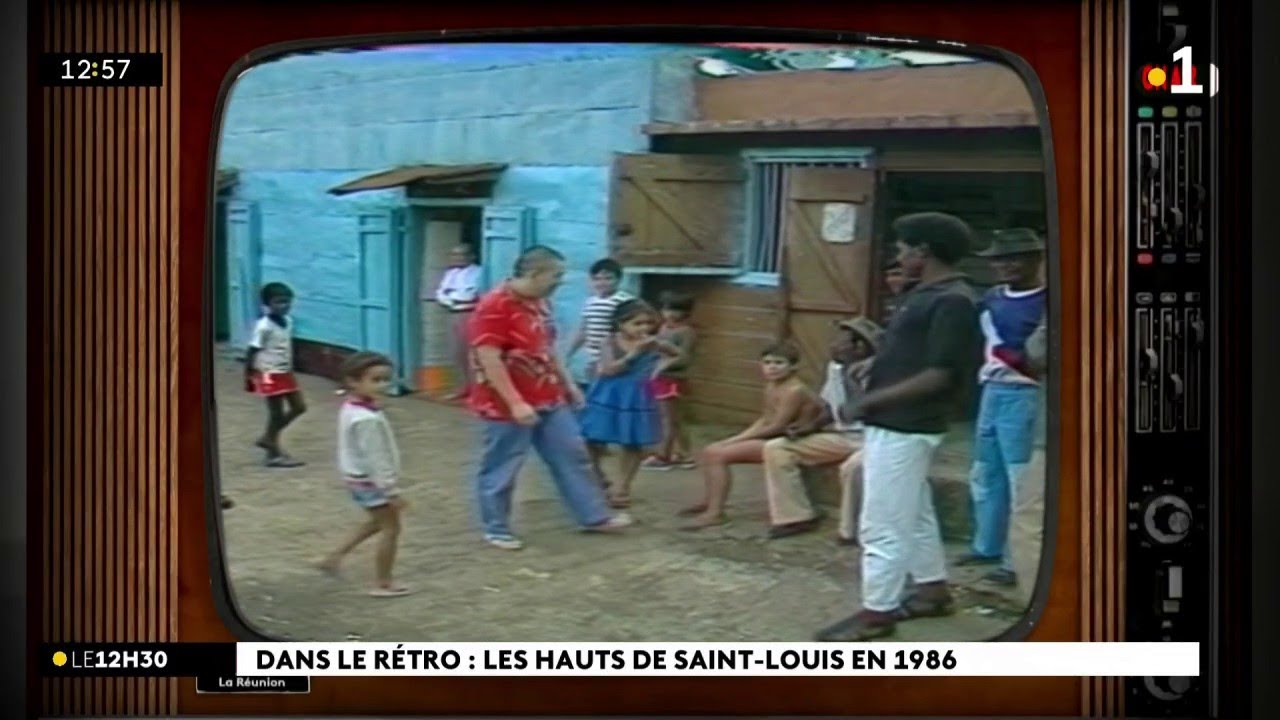 Dan rétro nous emmène à Bellevue dans les hauts de Saint-Louis en 1986