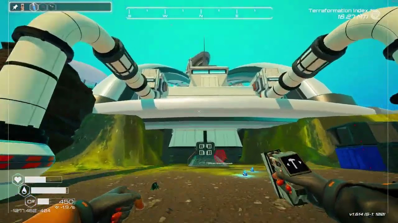 Очистили большую куполообразную область от грязи,,,,,,,,,, The Planet Crafter, эпизод 72