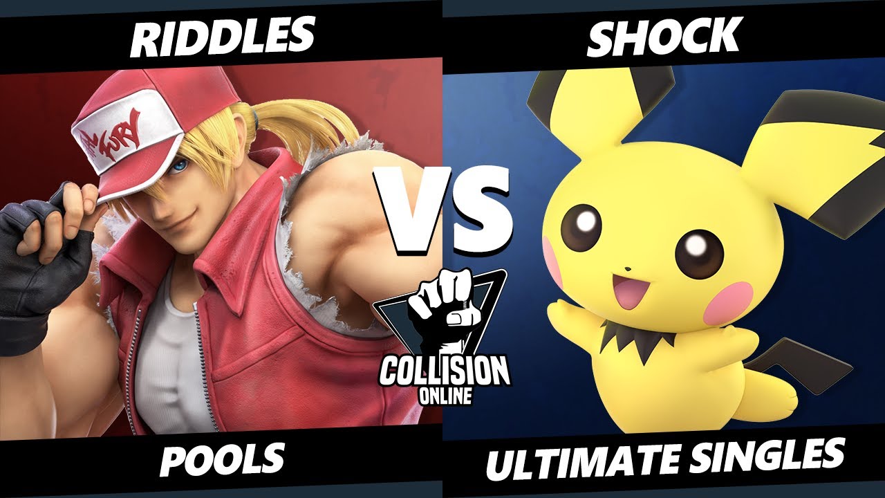 Collision Online Pools - Riddles (Terry) Vs. Shock (Pichu) SSBU Smash Ultimate