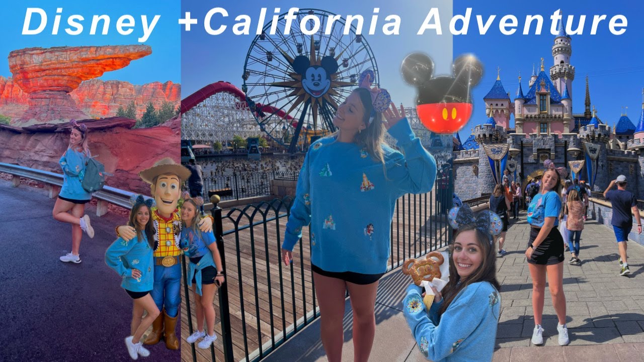 Disneyland + Disney California Adventure vlog!