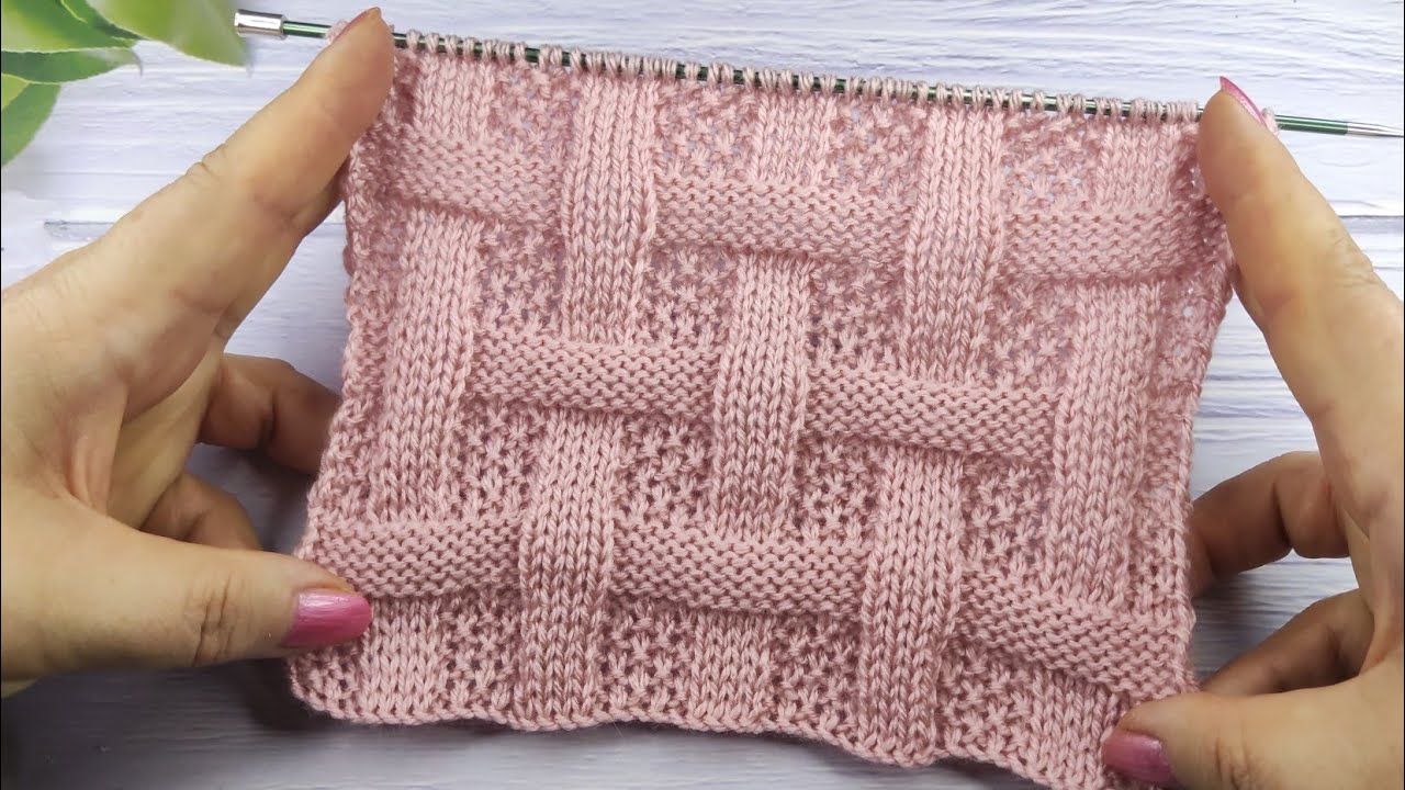 Relief Squares Stitch | Quadrate-Reliefmuster | Punto Quadrati in rilievo | Point Carré en Relief