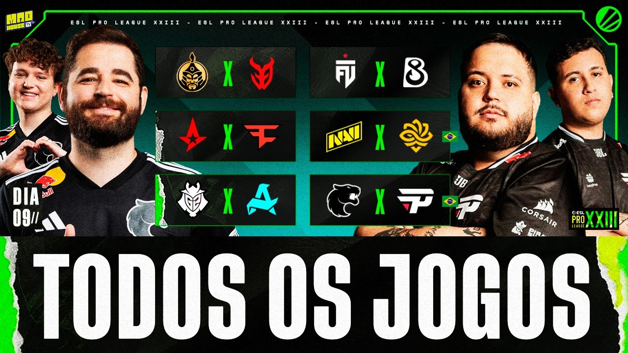 3DMAX X THE MONGOLZ - ESL PRO LEAGUE SEASON 23 STAGE 2 (DIA 04) - AO VIVO !jogoscs !social