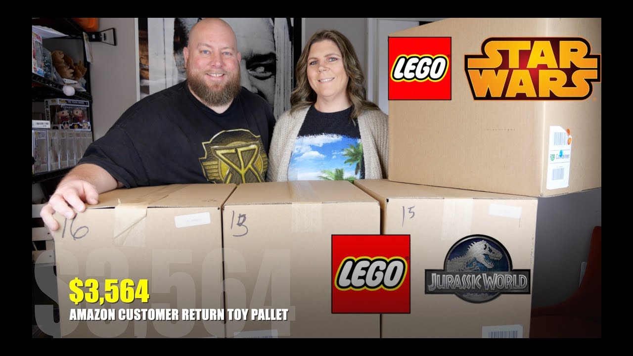Expensive $3,564 Amazon Customer Returns TOYS & LEGO Pallet