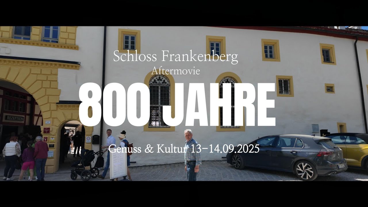 Schloss Frankenberg Festival der Gen&uuml;sse