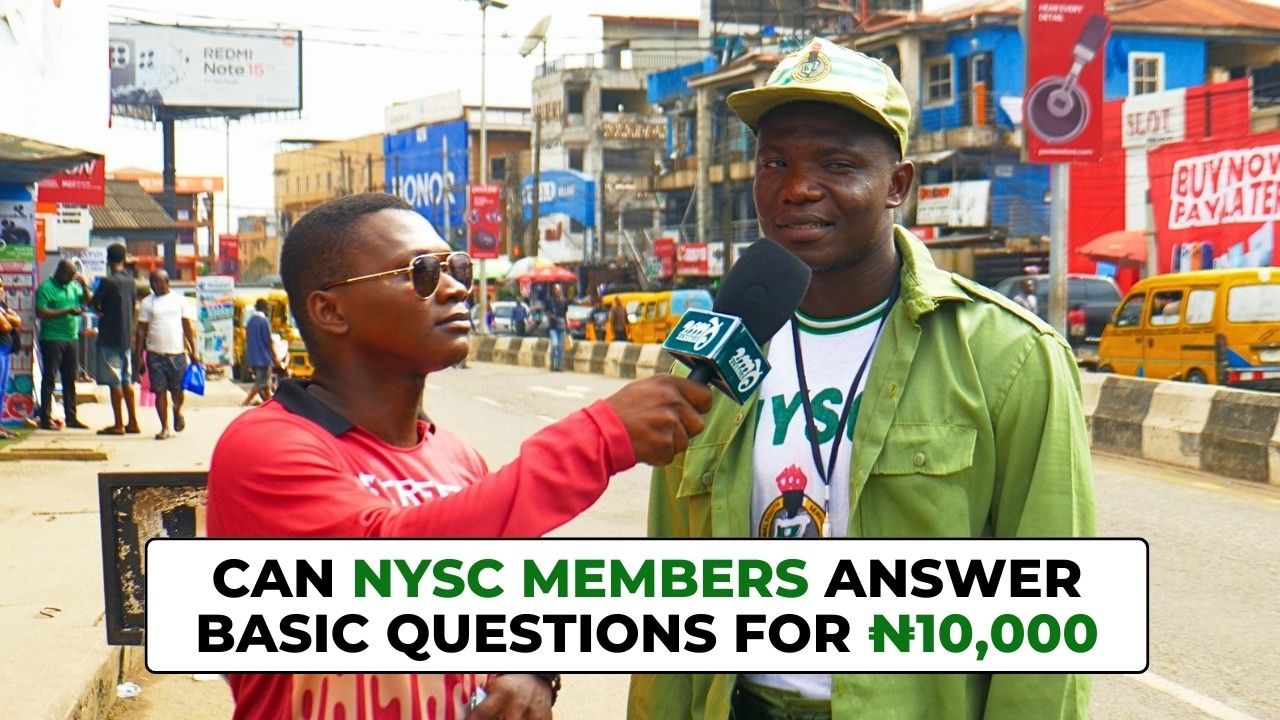 We Asked Corpers Basic Questions for ₦10,000 | Streetz Quiz NYSC Edition