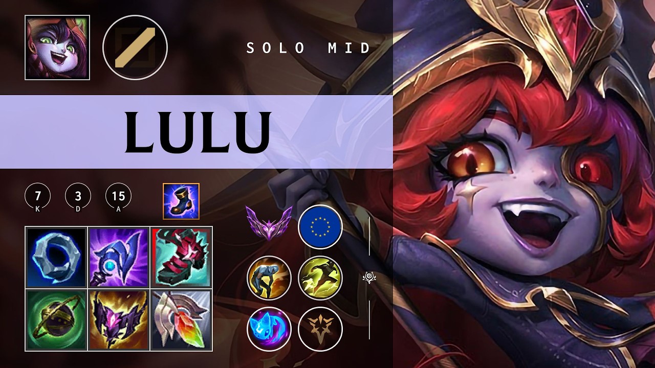 Lulu Mid vs Swain - EUW Master Patch 26.05