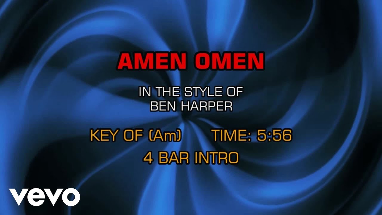 Ben Harper - Amen Omen (Karaoke)