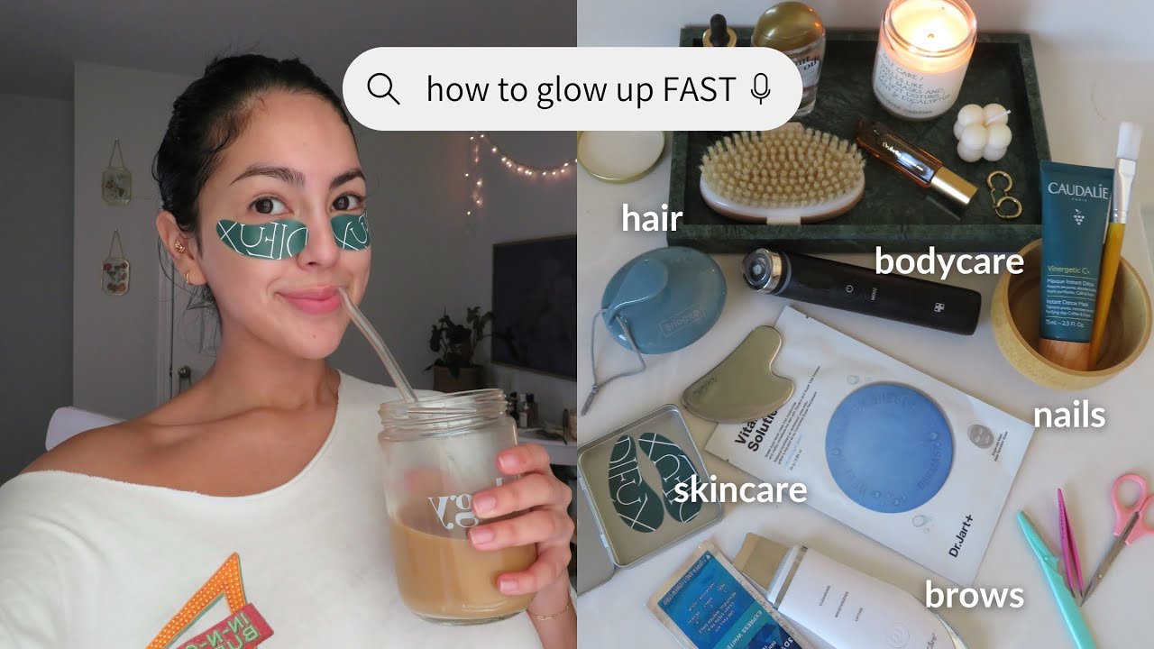 glow up with just one routine -- hair, nails, body care, skincare, & more! 🌟