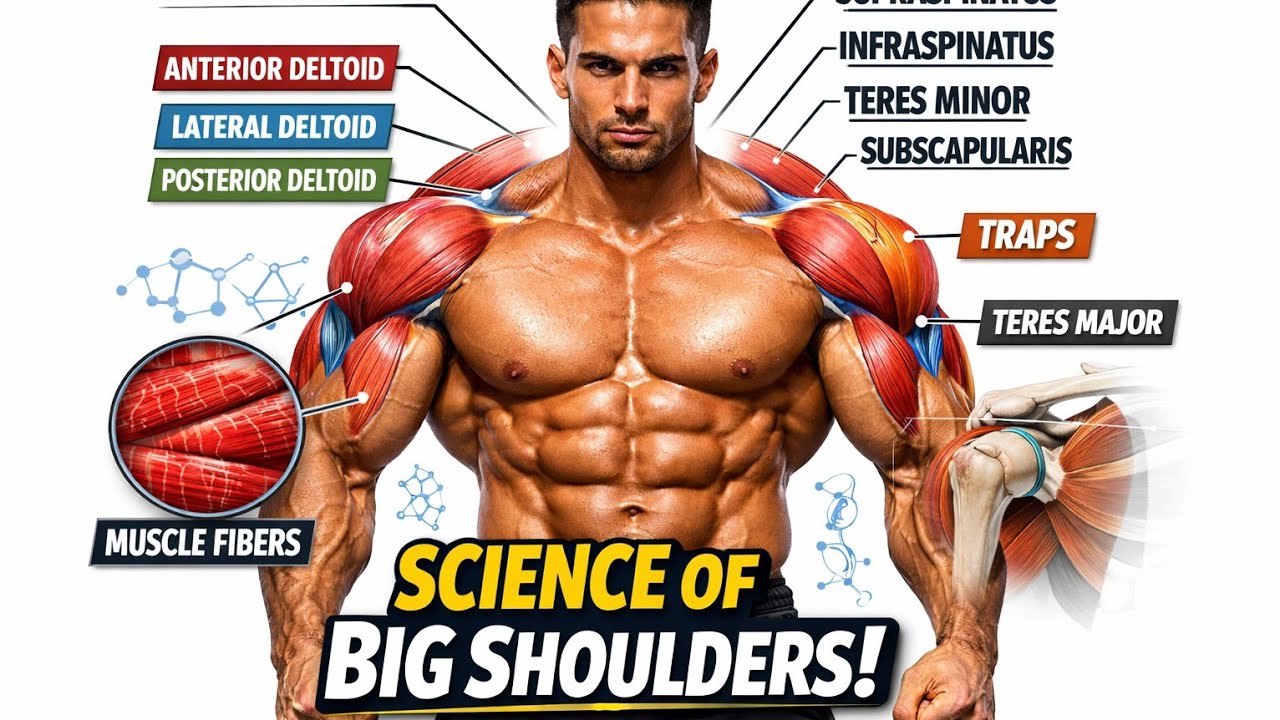 9 Best Exercises For Wider shoulders - Shoulder workout 