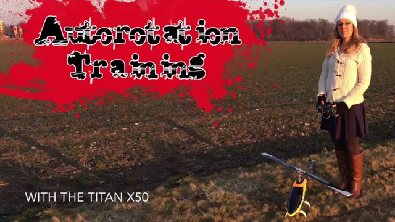 Titan X50 - Autorotation Training