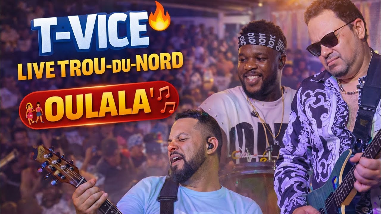 T-VICE Live Trou-du-Nord 🔥 | “OULALA” Mete Bal la AN DIFE 💃🕺