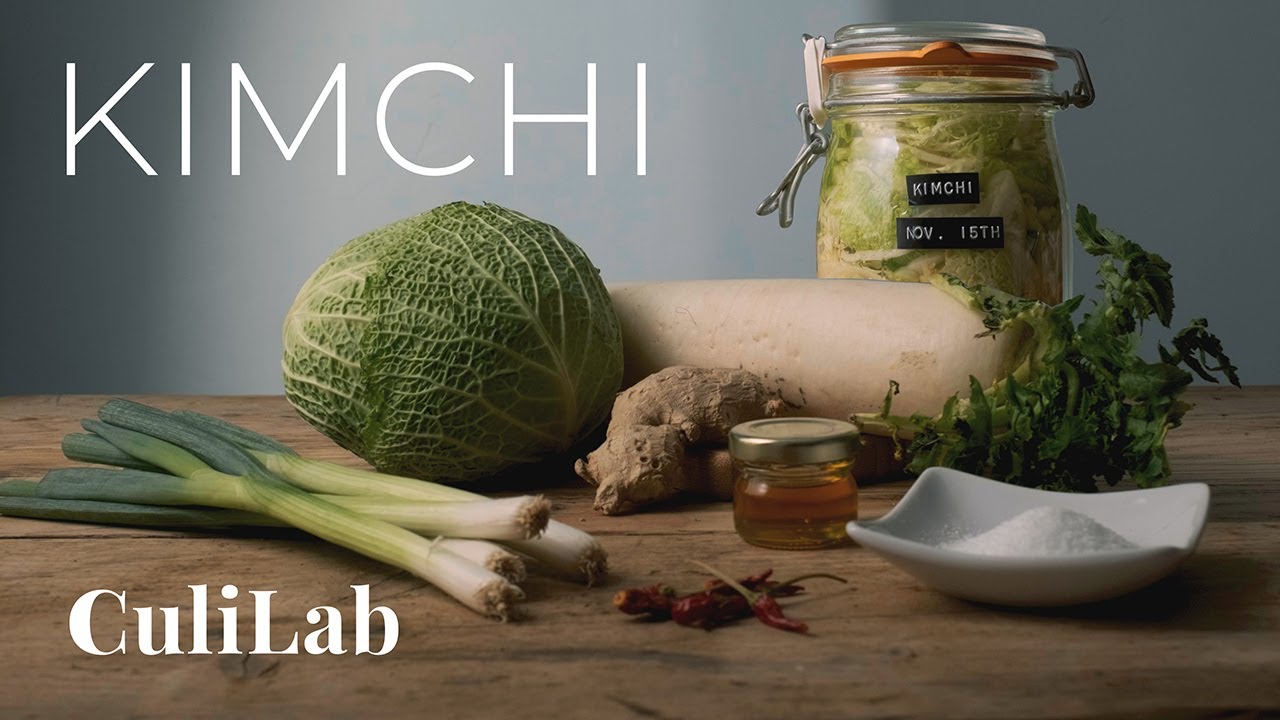 How to make fermented white Kimchi | Recipe by CuliLab